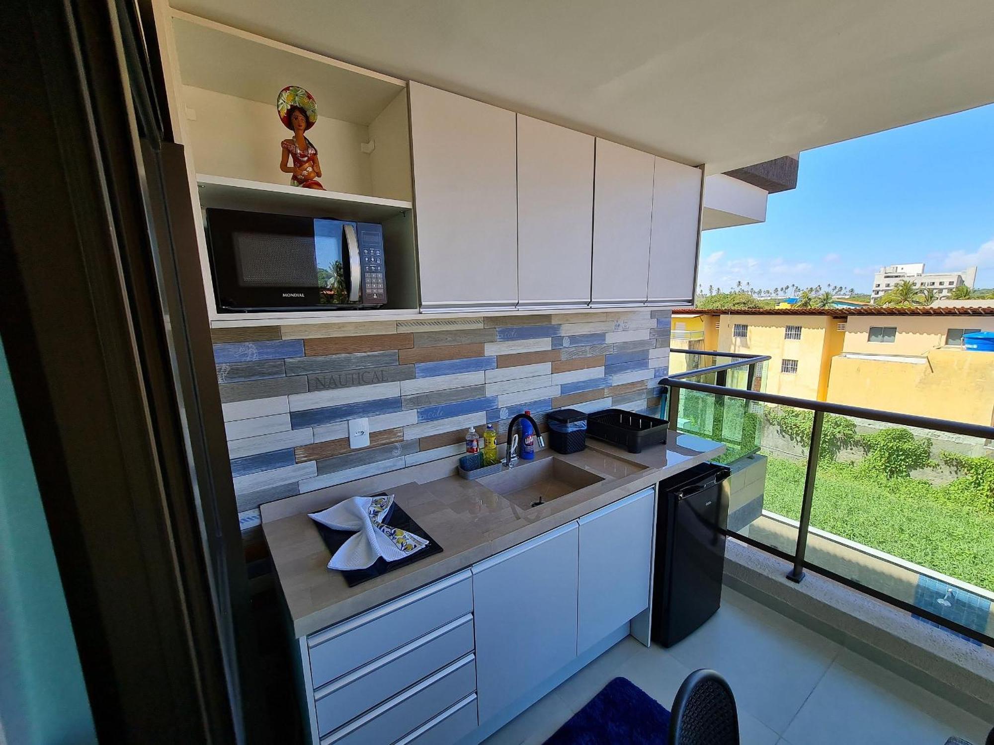 Encantador Flat Perto Da Cativante Praia De Merepe ปอร์โต จิ กาลินญาส ภายนอก รูปภาพ
