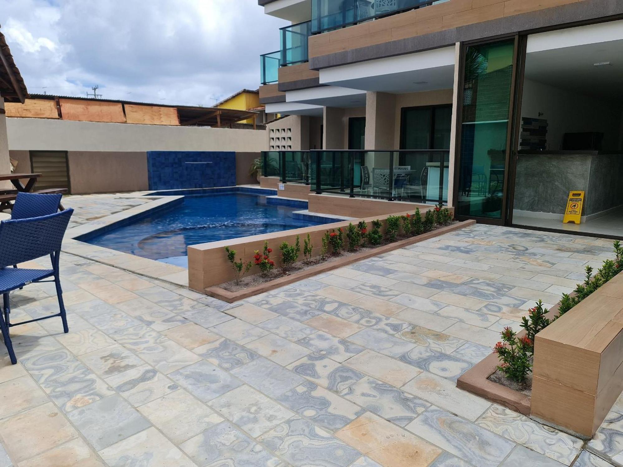Encantador Flat Perto Da Cativante Praia De Merepe ปอร์โต จิ กาลินญาส ภายนอก รูปภาพ